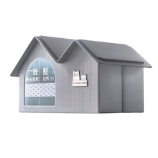 Lavish Pet Cozy House Large Grey, 6975156220777, cat Scratching Furniture, Lavish, cat Housing Needs, catsmart, Housing Needs, Scratching Furniture